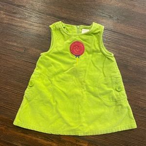 Gymboree Lime Green Candy Dress